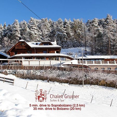 Chalet Grumer Suites&Spa Soprabolzano Eksteriør billede